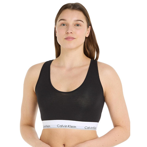 Calvin Klein Modern Cotton Bralette - Black