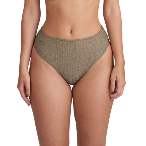 Marie Jo Tinjis Full Bikini Brief - Golden Olive