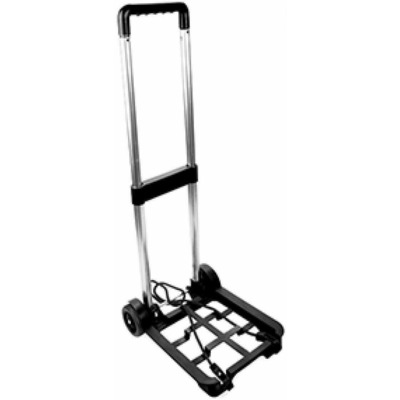 Portable Folding Collapsible Luggage Suitcase Trolley Sack Truck - Black