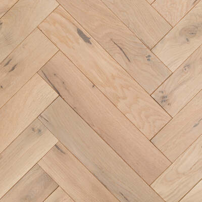 Lusso Genoa Invisible Smooth Oiled Rustic Herringbone Solid Oak Flooring – Lusso