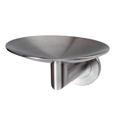 Carlisle Brass De L’eau Soap Dish (Wall Mounted), Stainless Steel - LX13SS STAINLESS STEEL