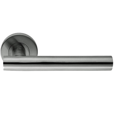40 PAIRS ONLY £5.34 PER PAIR!! - STRAIGHT, SATIN STAINLESS STEEL DOOR HANDLES - BULK-8106SSS (sold in pairs) STRAIGHT SATIN STAINLESS STEEL X 40 PAIRS