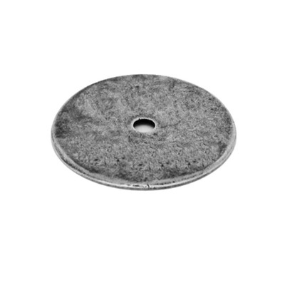 Finesse Flat Backing Plate (43mm Diameter), Pewter - PBP007 PEWTER - 43mm DIAMETER