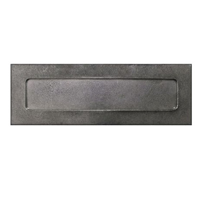 Finesse Letterplate (300mm x 100mm), Solid Pewter - FDLP01 PEWTER (300mm x 100mm)