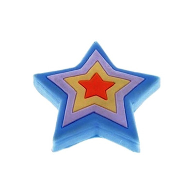 Urfic Siro Blue Star Cabinet Knob - H157-50RU13 BLUE STAR