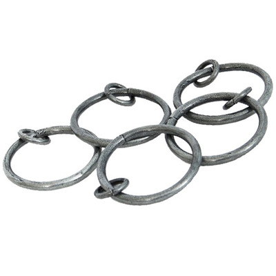 From The Anvil Curtain Ring, Pewter - 33737 PEWTER (sold in singles)