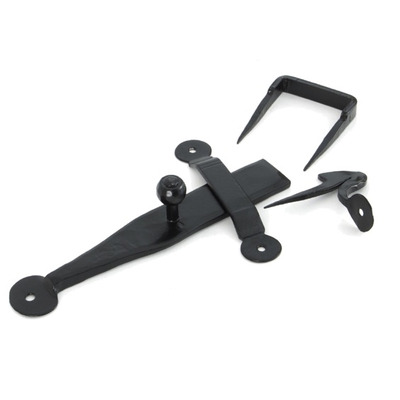From The Anvil Single Side Access Latch Set (165mm x 25mm), Black - 33966 BLACK