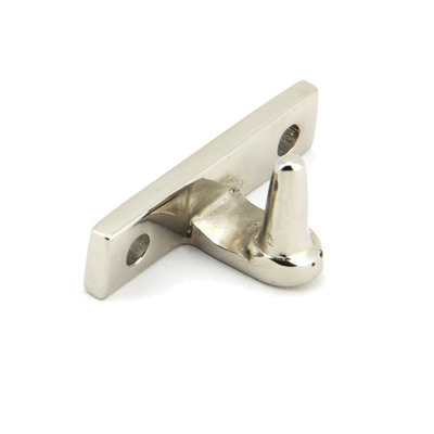 From The Anvil Cranked Casement Stay Pin (49mm x 12mm), Polished Nickel - 45453 POLISHED NICKEL