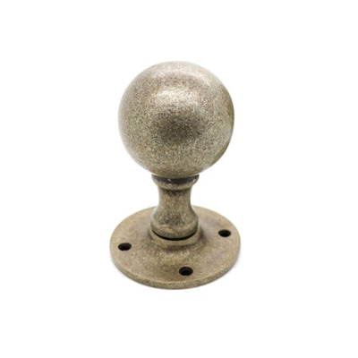 Cardea Ironmongery Ball Mortice Door Knob (55mm Diameter), White Bronze - AV023WB (sold in pairs) WHITE BRONZE