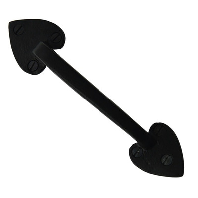 Cardea Ironmongery Gothic Door Pull Handle (203mm), Black Iron - BI104 BLACK IRON - 203mm