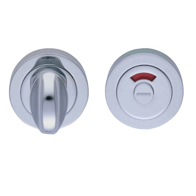 Carlisle Brass Manital Architectural Concealed Fix Turn & Release With Indicator, Polished Chrome - AQ11CP POLISHED CHROME