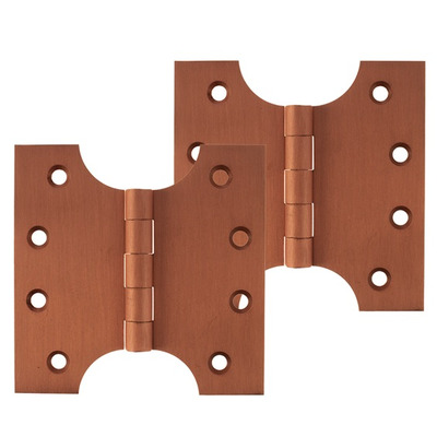 Atlantic Parliament Hinges (4 Inch), Urban Satin Copper - APH424USC (sold in pairs) 4 INCH - URBAN SATIN COPPER