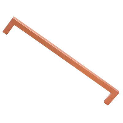 Hafele U Cabinet Pull Handle (Multiple Sizes), Brushed Copper - 108.66.376 BRUSHED COPPER - 128mm C/C