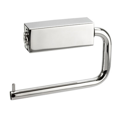 Access Hardware Deluxe Toilet Roll Holder, Polished Stainless Steel - T600P POLISHED STAINLESS STEEL