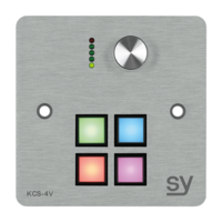 Image of SY Electronics SY-KCS4V-A-UK Keypad Controller - Aluminium