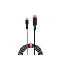 Image of Lindy 2m Reinforced USB Type C to Lightning Charge & Sync Cable