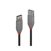 Image of Lindy 3m USB 2.0 Type A Extension Cable, Anthra Line