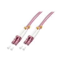 Image of Lindy 15m LC-LC OM4 50/125 Fibre Optic Patch Cable