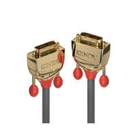 Image of Lindy 20m DVI-D Single Link Cable, Gold Line
