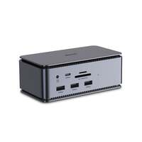 Image of Lindy DST-Pro USB4, USB-C Laptop Docking Station