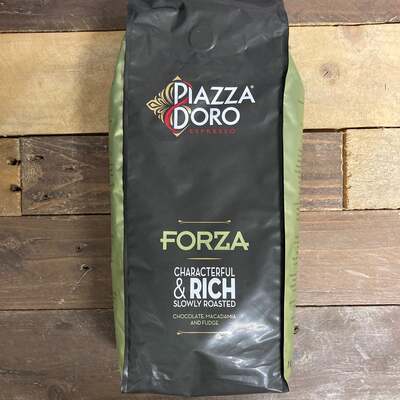 1 Kg Piazza d´Oro Forza coffee beans (1 Bag of 1 kg)