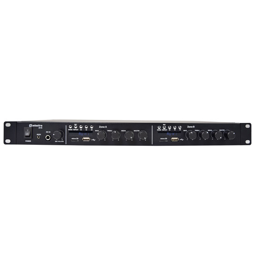Dual Stereo Mixer-Amplifier 4 x 100W