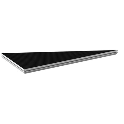 Global Stage Triangle Platform 2 x 1m - Right Side
