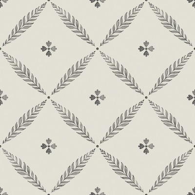 Blomstermala Leaf Trellis Wallpaper Black White Monochrome Galerie 51021
