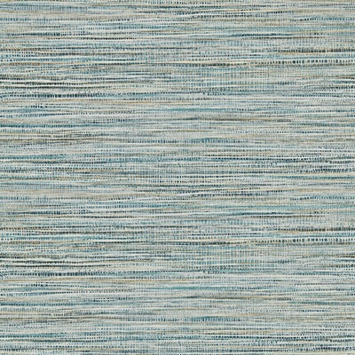 Harlequin Affinity Textured Vinyl Wallpaper Sky Blue and Ochre HMWF111956
