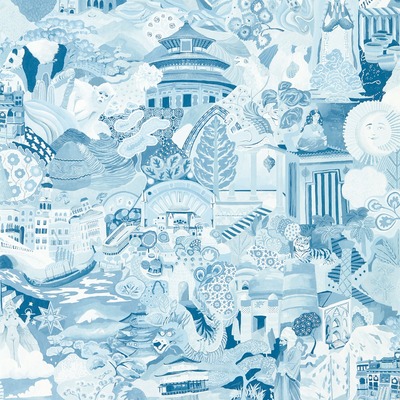 Harlequin Journey of Discovery Wallpaper Wild Water / Exhale HQN3112920
