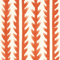 Image of Harlequin X Sophie Robinson Sticky Grass Wallpaper Carnelian HSRW113053