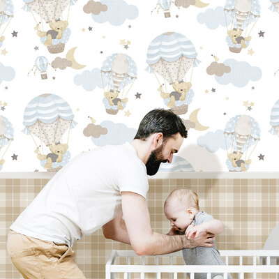 Little Explorers 2 Wallpaper Twilled Tartan Beige Galerie 14872
