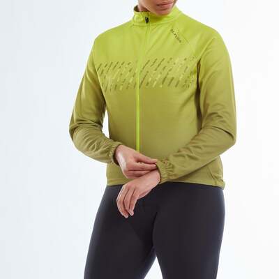 Altura Cycling Airstream Women's Long Sleeve Jersey Lime | 8 | Altura