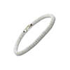 Accent Bracelet - Vintage White Goomba Beads at Atlas Accessories
