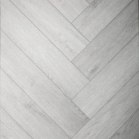 Pro Herringbone 5mm Light Grey Oak Luxury Vinyl Click Flooring