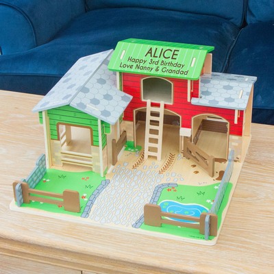 Personalised Cobblestone Farm Heritage Large Play Set

