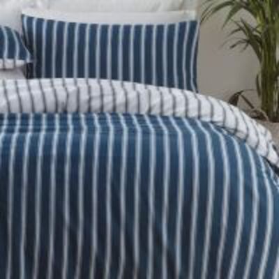 Student Bedding Set Twin Pack - Stripes &amp; Checks - Harvard from The Big Little Duvet Company