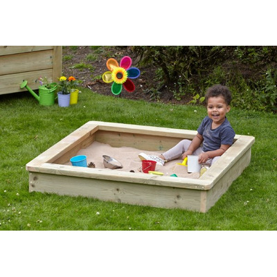 Low Sandpit with Lid
