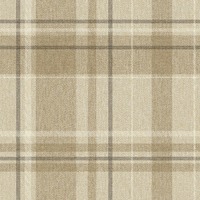 Harris Check Wallpaper Beige Crown M1868