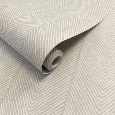 Herringbone Wallpaper Natural World of Wallpaper AF0042
