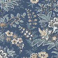 Laura Ashley Marlbrook Wallpaper Dusky Seaspray 130097