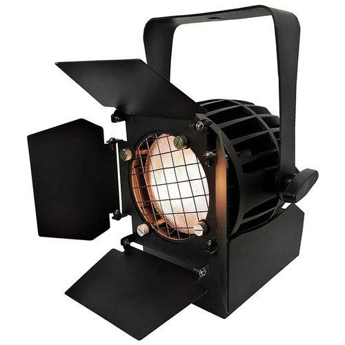 LED Fresnel Stage Spot Warm White LEDs Supplied with Barn Doors 150W