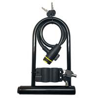Viavito D Lock and Cable Coil Lock Set
