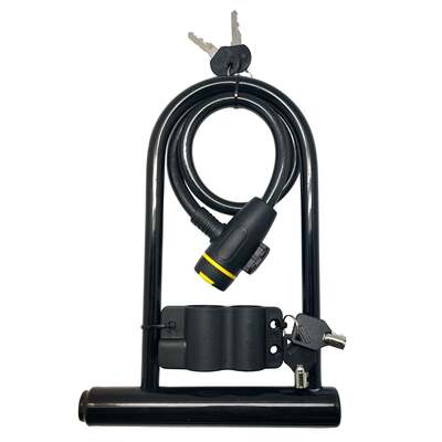 Viavito D Lock and Cable Coil Lock Set
