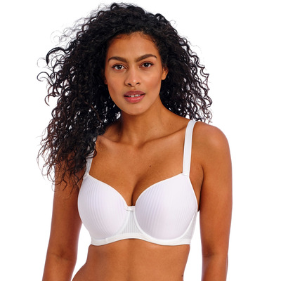 Freya Idol Moulded Balcony Bra - White