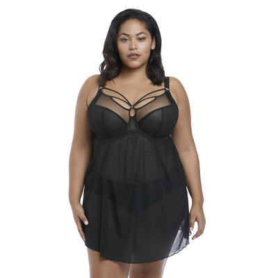 Elomi Sachi Babydoll - Black