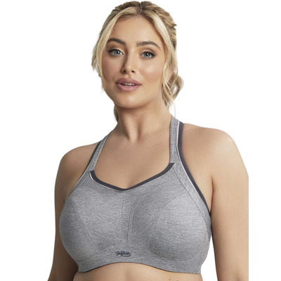 Sculptresse by Panache Underwired Sports Bra - Charcoal Marl - 34E
