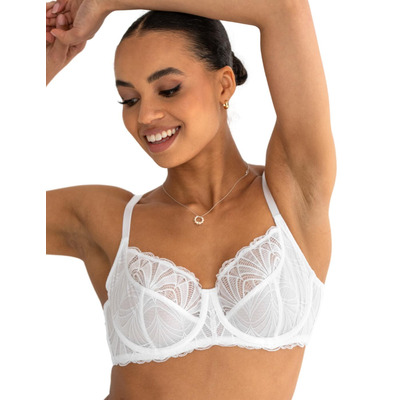 Pour Moi New Romance Full Cup Bra - White