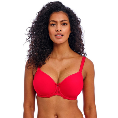 Freya Loveland Moulded Spacer Bra - Bombshell Chilli Red - 28DD
