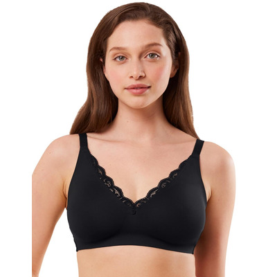 Triumph Amourette Non Wired Minimiser Bra - Black - 32C
